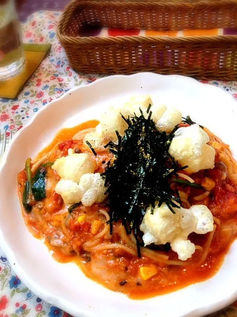 野菜のトマトソース💕とろ〜りチーズ入り|may☆chanさん