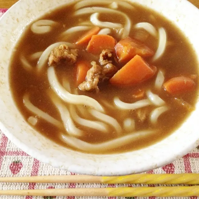 カレーうどん|さとさやさん