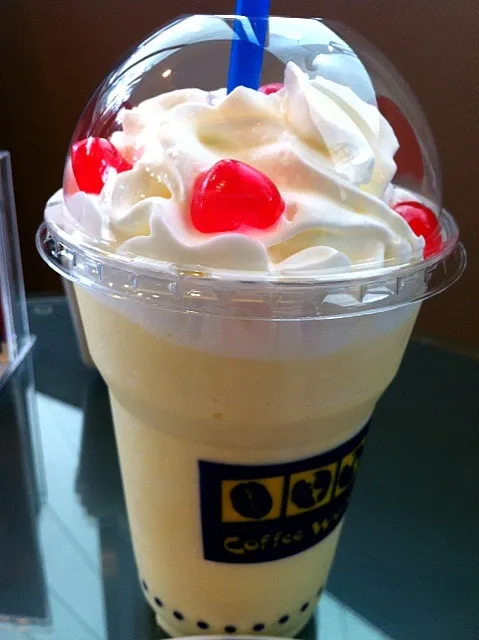 Snapdishの料理写真:White chocolate Frappe|<~_^)🎐🎏さん