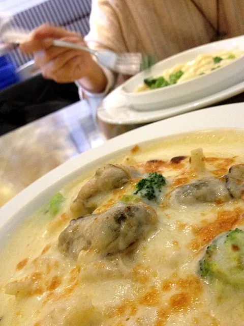 ほふほふ♪ 牡蠣グラタン❤|パリco.さん