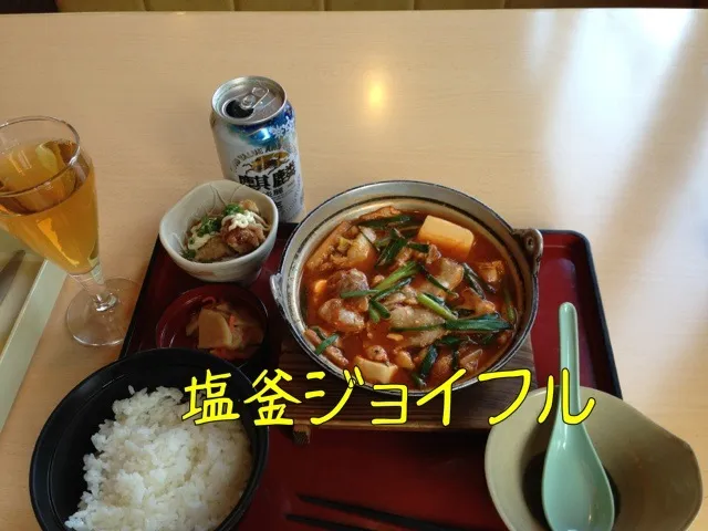 Snapdishの料理写真:チゲ鍋 lunchtime！ だよ（＾_＾）|ジローさん