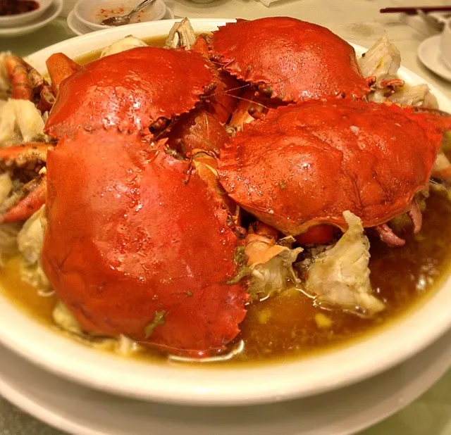 Chinese wine (Hua Diao) Crab with egg white|Povii Poさん