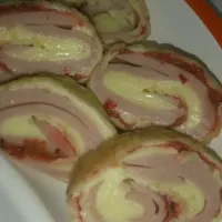 魚肉ソーセージと梅肉ソースの油揚げ|まみさん