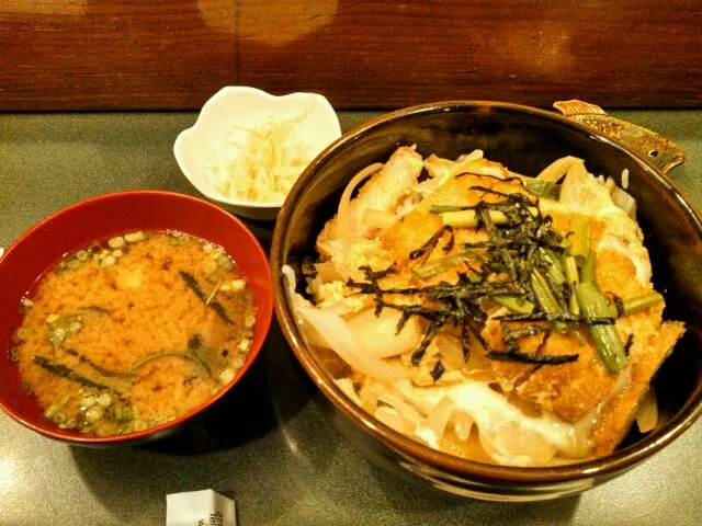 Japanese pork cutlet bowl.|*Kyoka**さん