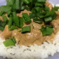 Chicken, thai pepper, ginger, coconout cream|kym kobayashiさん