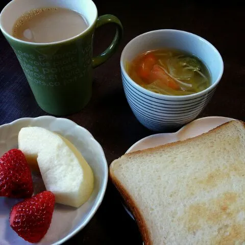 妻の朝ごはん|よしおさん