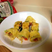 Egg pancake rolls|tyne stoneさん