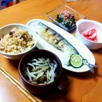 Snapdishの料理写真:秋の定食|あさみさん