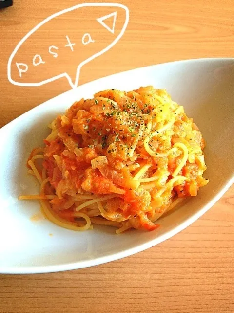 トマトソースパスタ*·♡॰ॱ०⁺|のむちゃんさん