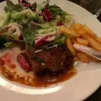 Snapdishの料理写真:信州プレミアムステーキランチ|tomokoさん