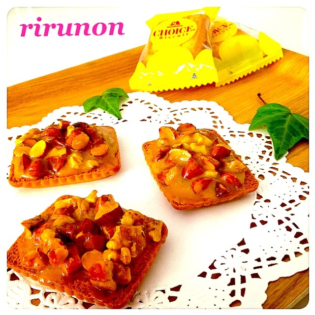 森永チョイスとミルクキャラメルでフロランタン りるのん Snapdish スナップディッシュ Id Kuwb5a