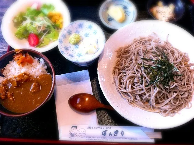 ざるそば＆ミニカレーセット|るっくさん