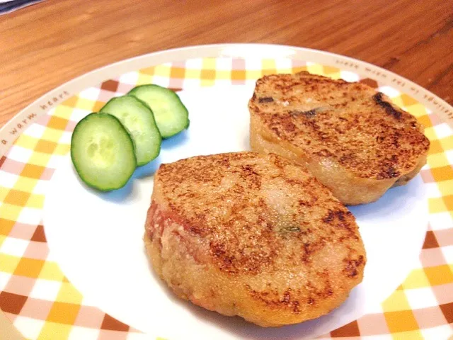 おから煮でリメイク‼モチモチ焼き♪|山口 知夏さん