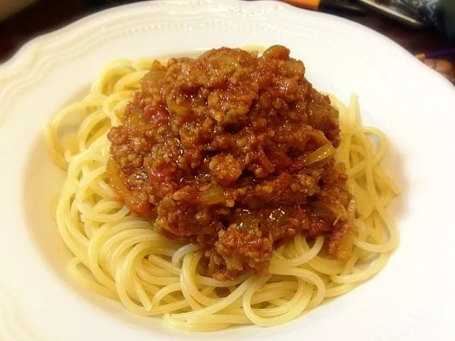 野菜たっぷりミートソースパスタ|ユウさん