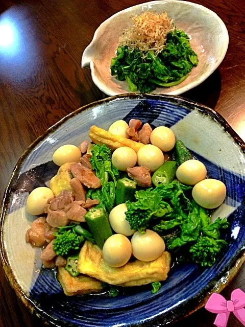 鶏とウズラ卵のオイスター煮。ともこちゃんの作りました…|おりぃさん