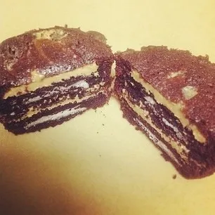 Oreo Peanut Butter Brownie cup 😋|raghda p. taqiyyaさん