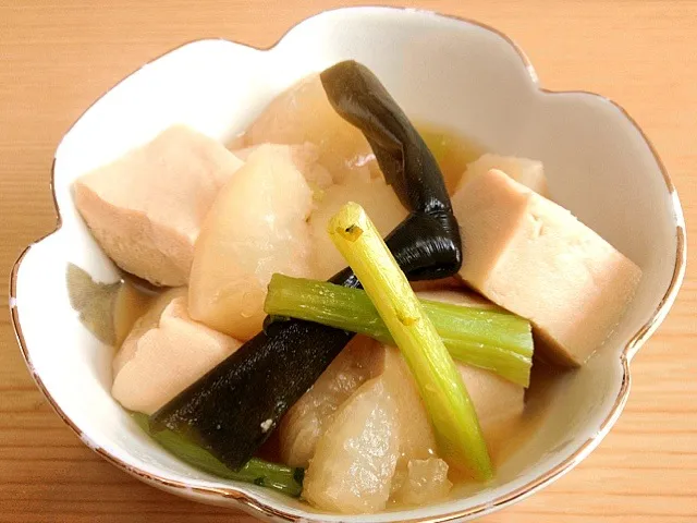 高野豆腐と大根の煮物|よしえさん