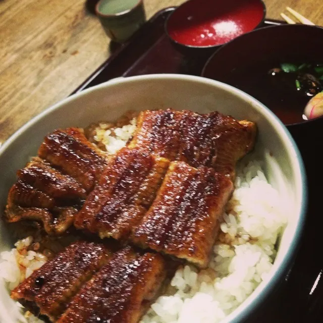 Snapdishの料理写真:二段詰め丼|ジャ割り大さん