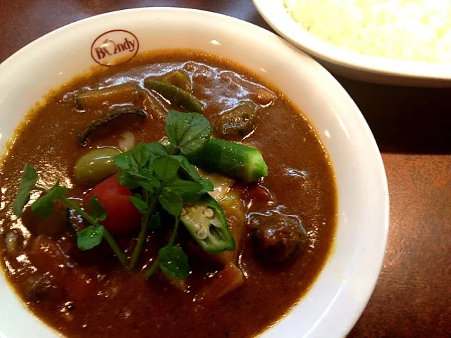 神保町、ボンディの野菜カレー。|スパイシー丸山さん