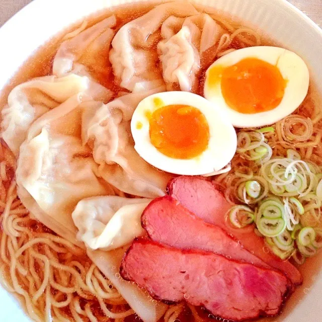 Snapdishの料理写真:雲呑麺|長谷川裕子さん