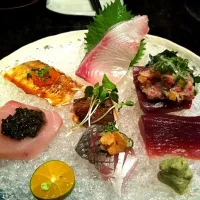 Snapdishの料理写真:綜合生魚片|mariさん