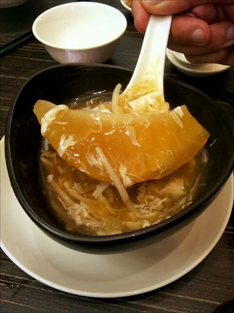 reunion dinner - shark's fin soup|genさん