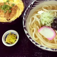 うどん＆カツ丼|久志さん