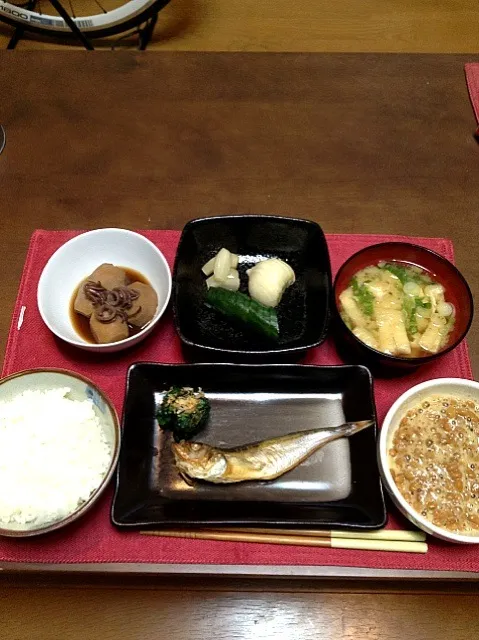 和食の晩ご飯|さかもとさん