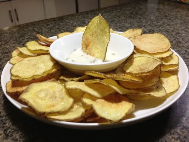 Microwave potato chips|joanne tanさん