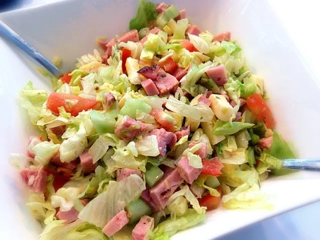 Parisien Salad with Ham, Cheese and Dragon Dressing|Patrikさん