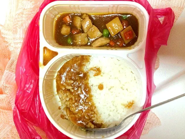 7-11 Curry rice box!|Ritsu ARさん