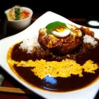 Snapdishの料理写真:カレーハンバーグ！|梶原 大吾さん