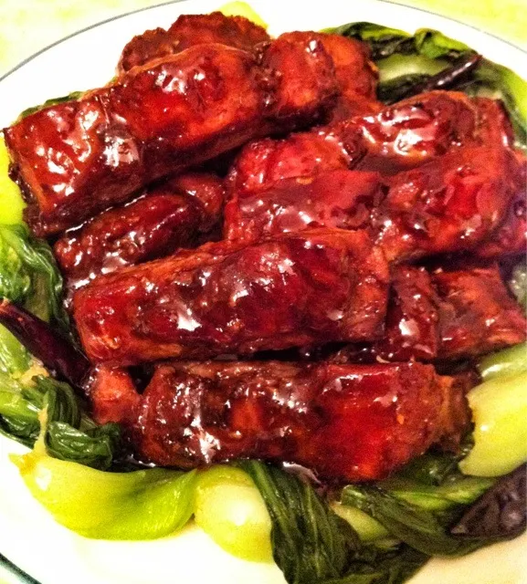 Chinese style BBQ pork.        Happy Chinese New Year!|mamaeriさん