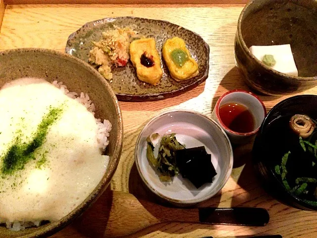 麦とろご飯。|カツヤさん