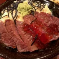 Snapdishの料理写真:ステーキ丼|maxakichiさん