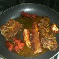 Snapdishの料理写真:Carne de chinameca!!!|Landy Yareth Vargas Lopezさん