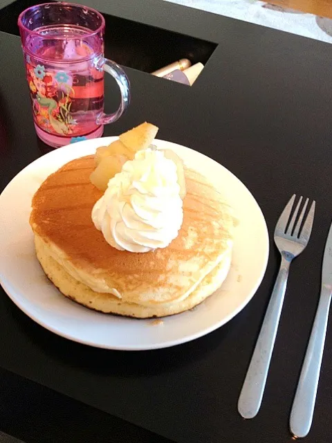 Snapdishの料理写真:ホットケーキ|しほ☻さん