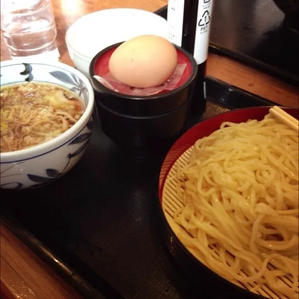 肉つけ麺とたまごご飯|Masさん