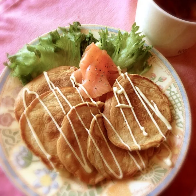 全粒粉のパンケーキ🍴|tomoさん