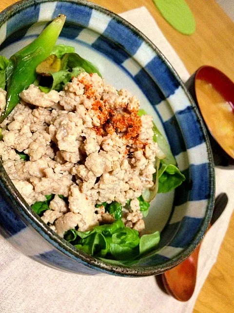 鶏そぼろ丼＊|ゆいさん