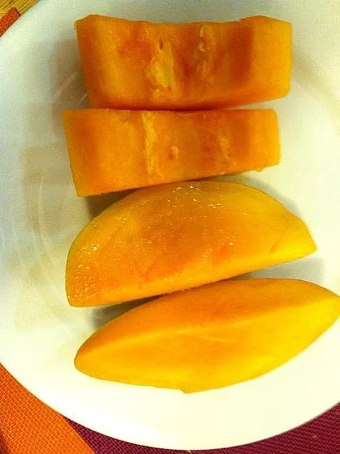 Papaya And Mango|manuel villacortaさん