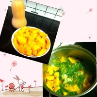 Snapdishの料理写真:Homemade pumpkin soup à la vietnamse|Jenny Trinhさん