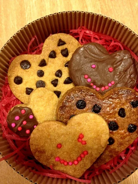 Snapdishの料理写真:Valentine cookies☻|narumiさん