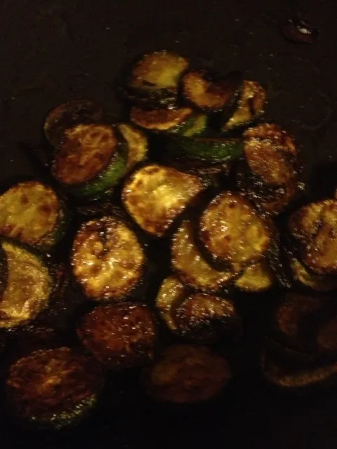 Fried courgettes|Amanda toyさん