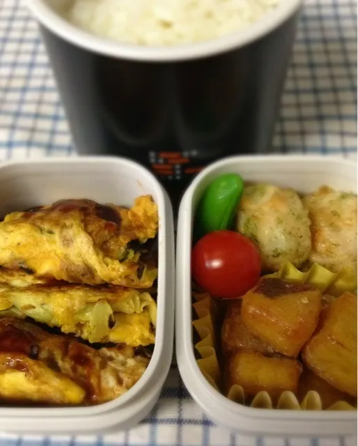 Snapdishの料理写真:2月12日ちぅがくせーのお弁当|ヴェローナのパン屋さんさん