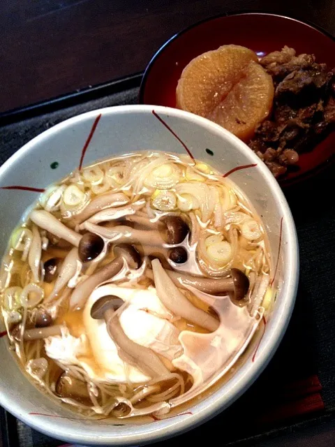 おかん飯 にゅうめんと大根の煮物|renさん