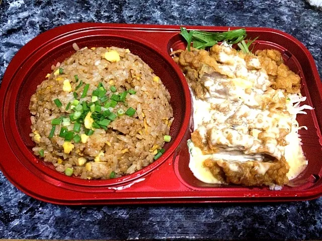 チャーハンとチキン南蛮弁当|TanTanさん