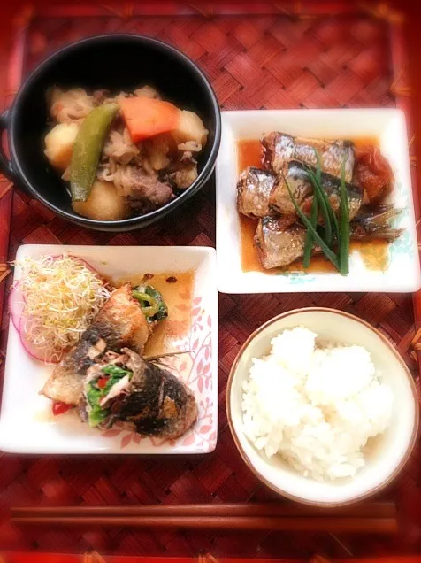 Snapdishの料理写真:Dinner tonight🍴鰯〜🐟|🌈Ami🍻さん