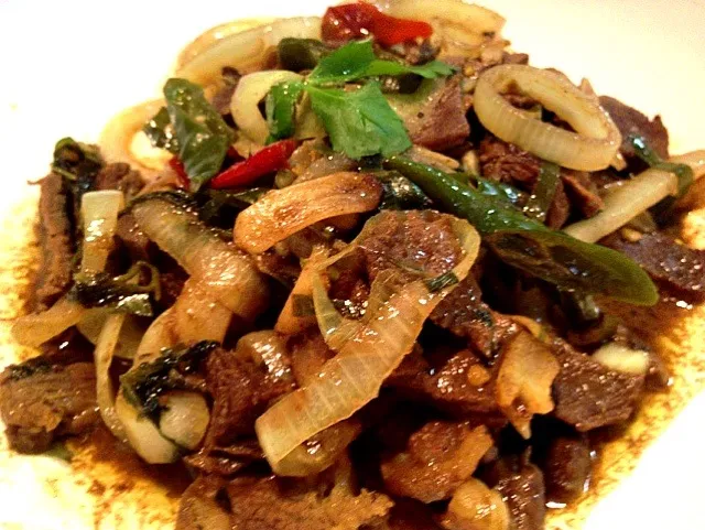 Fried Beef w Tumeric (Daging Goreng Kunyit)|yanNaさん