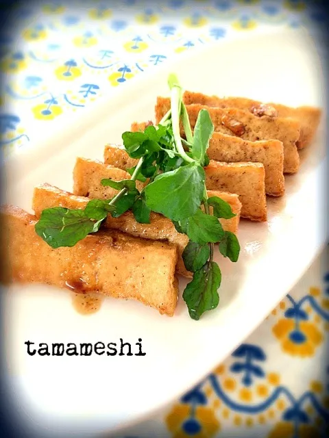 tama家の厚揚げステーキ|tamaさん